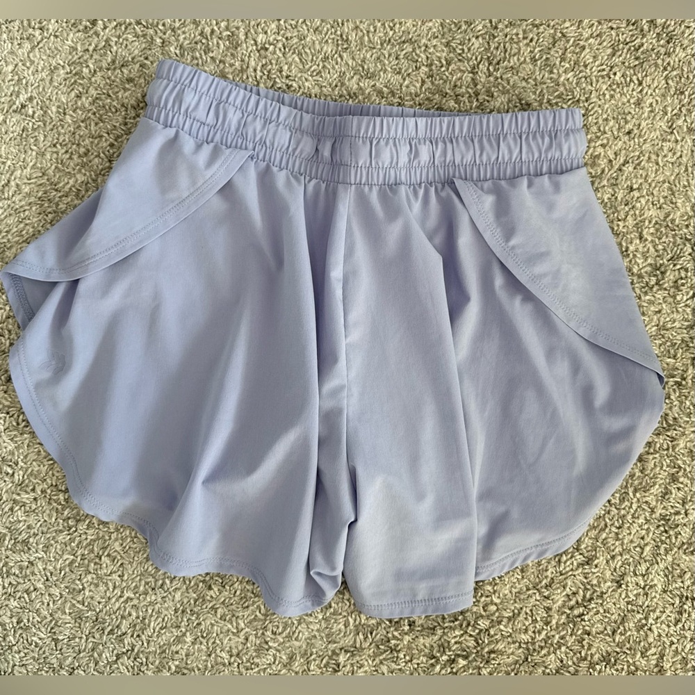 All In Motion Girls Mid-Rise 2 in 1 Flowy Shorts Size Large(10/12)- Set of 2 - Picture 7 of 10